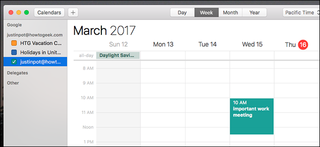 Google Calendar For Mac